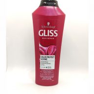 شامپو سر قرمز 400 میل مناسب مو رنگ شده گلیس GLISS color protect & shine